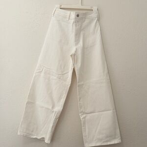 Universal Thread Cream Wide Leg Jeans